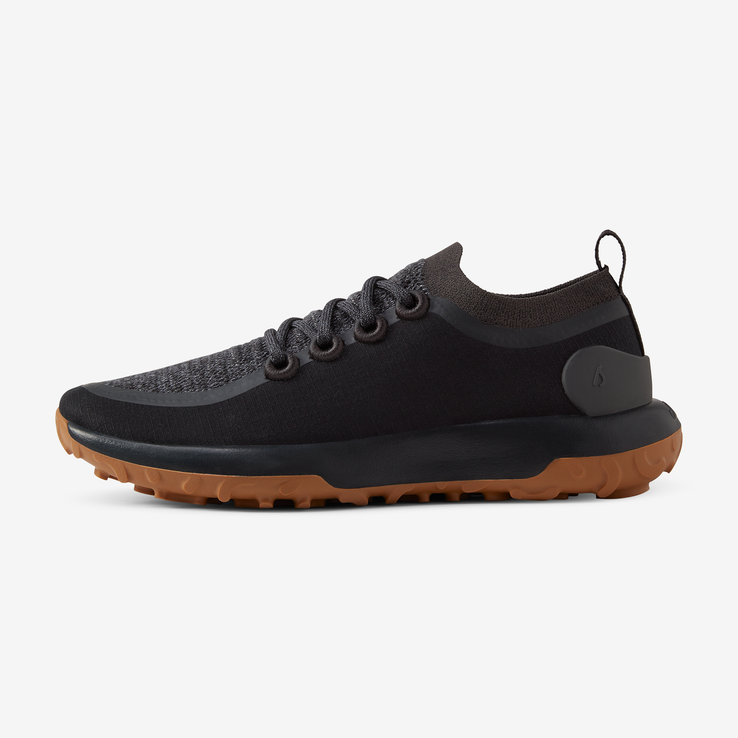 Women's Trail Runner - Natural Black (Rugged Khaki Sole)