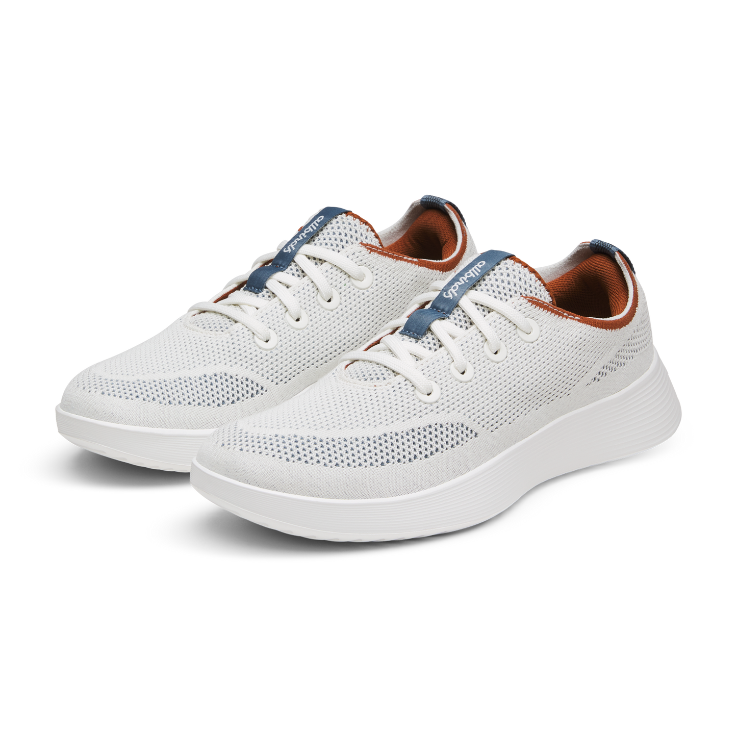 Men's Tree Runner Go - Natural White/Rustic Orange (Blizzard Sole)