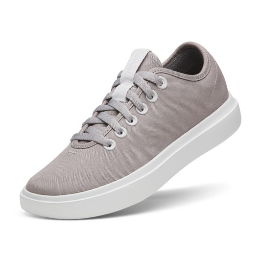 Women's Canvas Pipers - Medium Grey (Light Grey Sole)