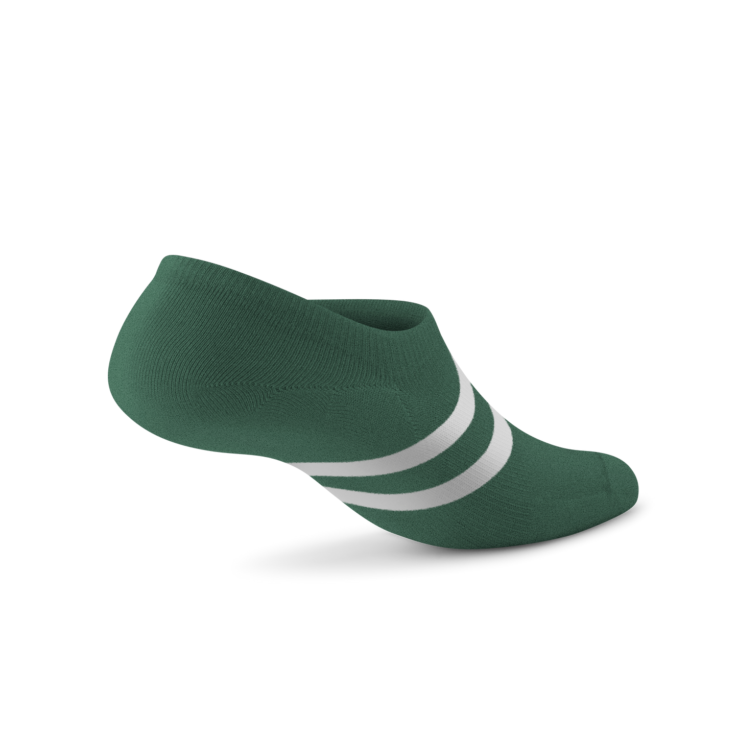 Anytime No Show Heel Grip Sock - Verdant Green (Blizzard Sole)