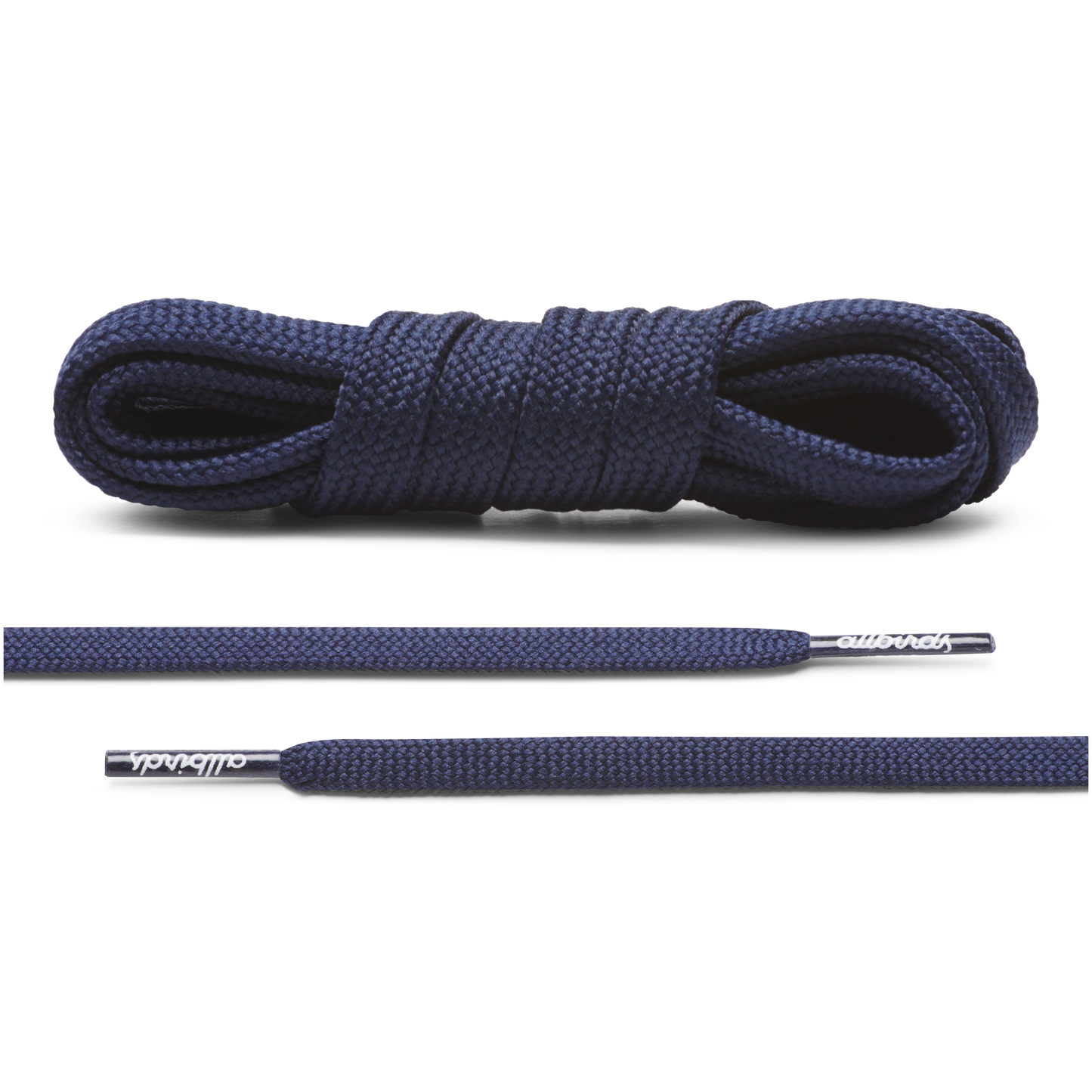 Allbirds Laces - Dark Navy - Flat