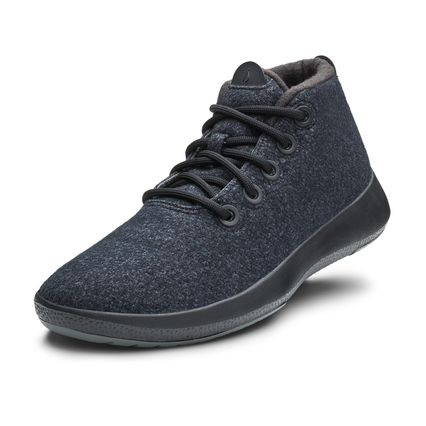 Men's Wool Runner-up Mizzles - Natural Black (Natural Black Sole)