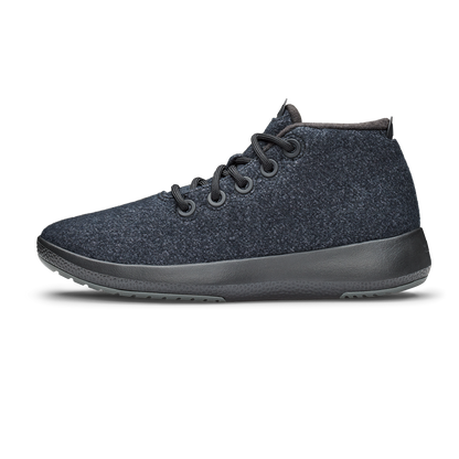 Men's Wool Runner-up Mizzles - Natural Black (Natural Black Sole)