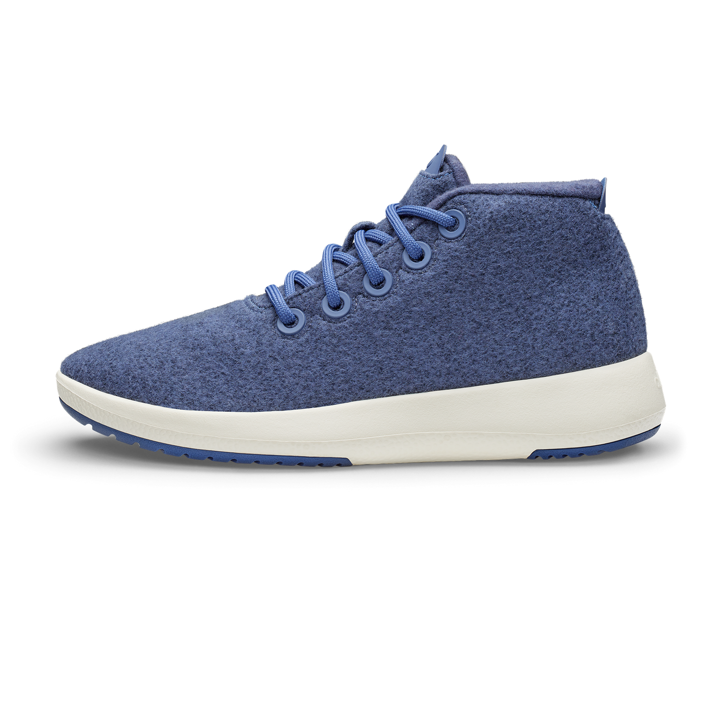 Men's Wool Runner-up Mizzles - Hazy Indigo (Natural White Sole)