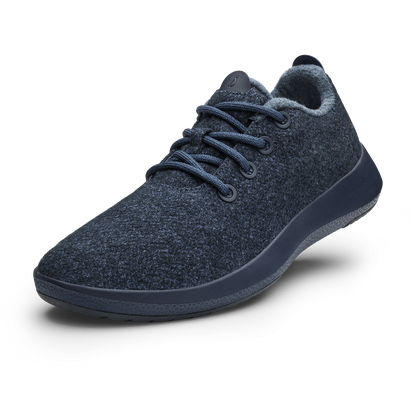 Women's Wool Runner Mizzles - Savanna Night (Navy Sole)