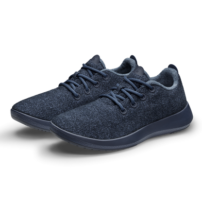 Women's Wool Runner Mizzles - Savanna Night (Navy Sole)