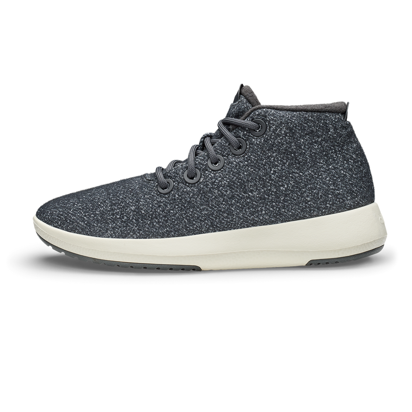 Women's Wool Runner-up Mizzles - Dark Grey (Natural White Sole)