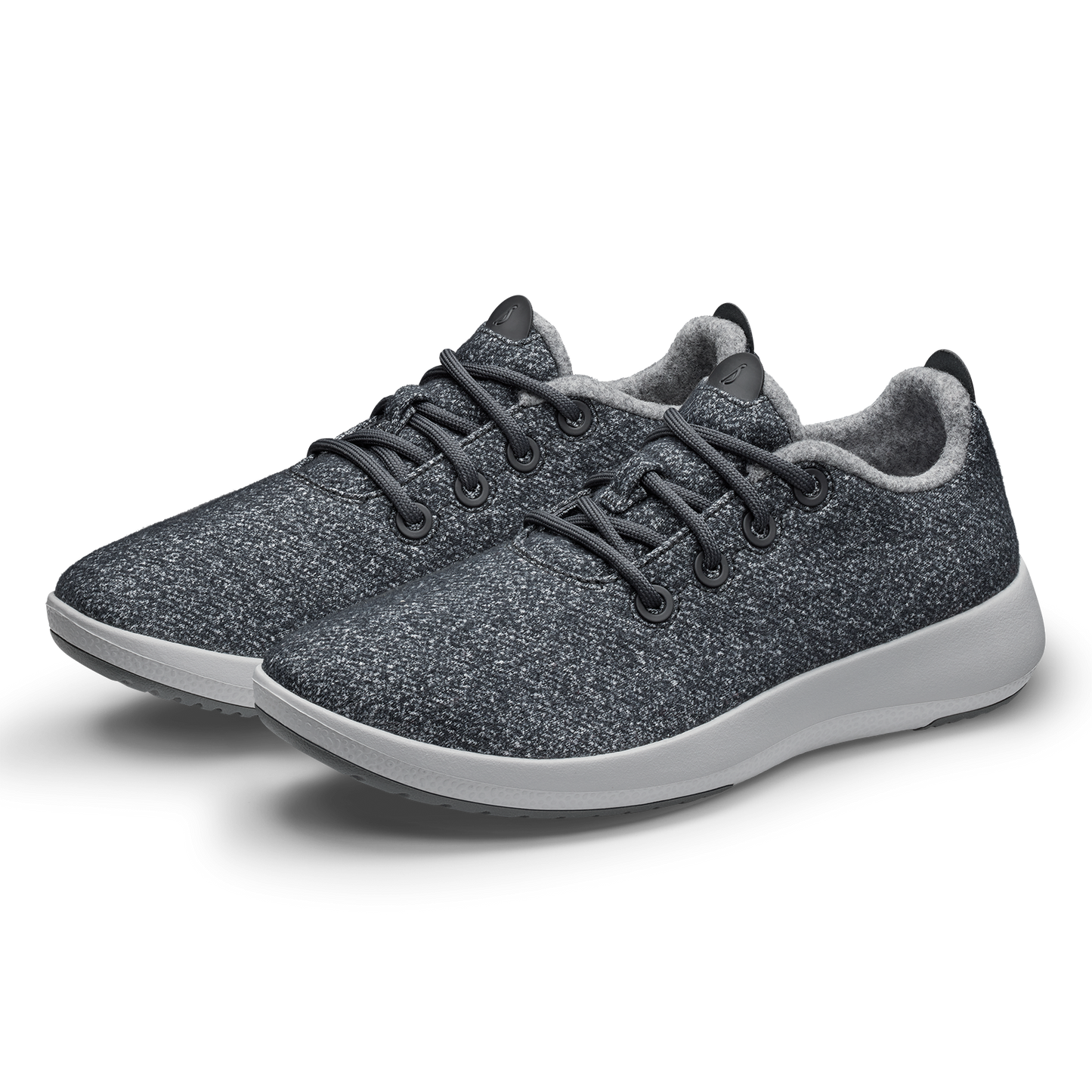 Women's Wool Runner Mizzles - Dark Grey (Light Grey Sole)