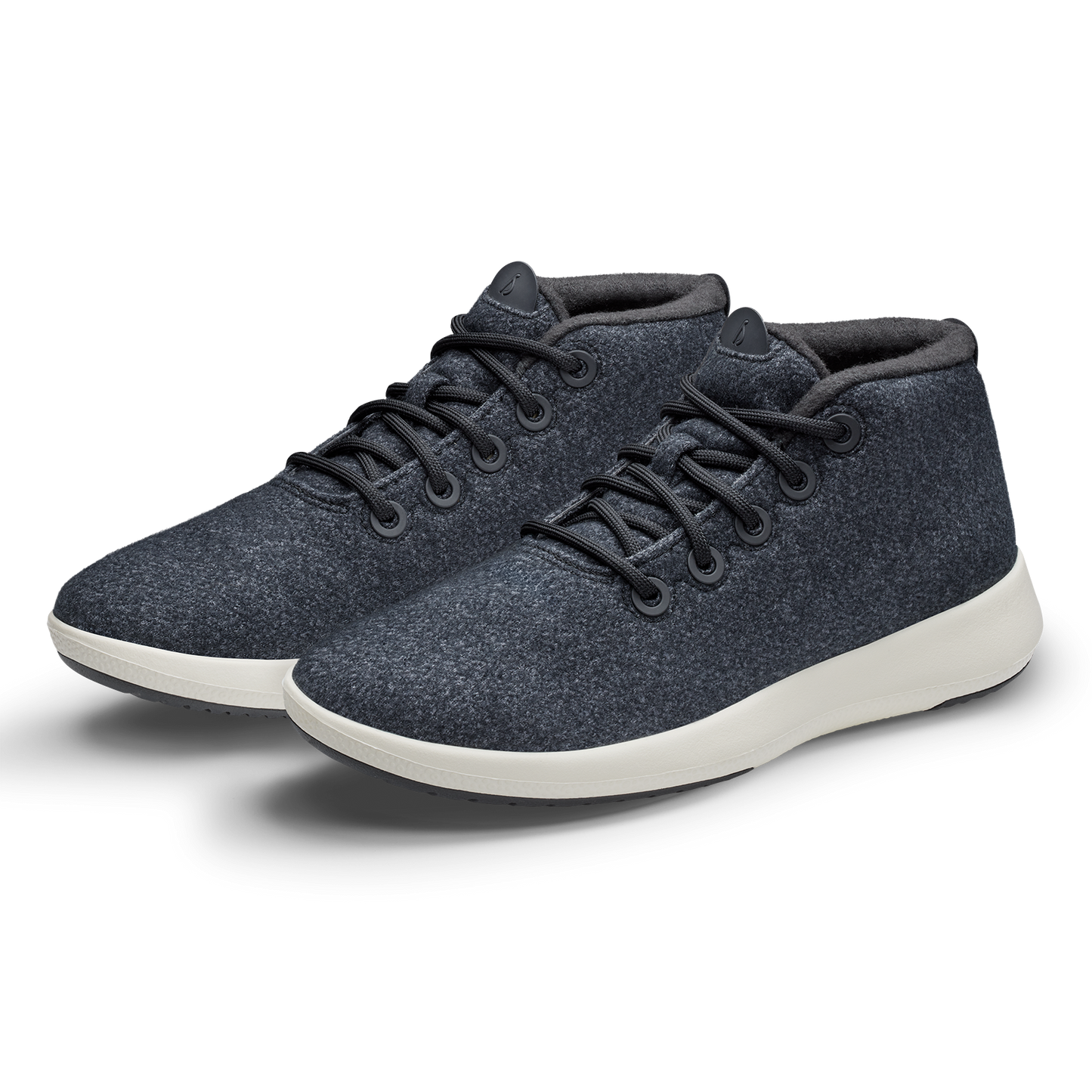 Women's Wool Runner-up Mizzles - Natural Black (Natural White Sole)