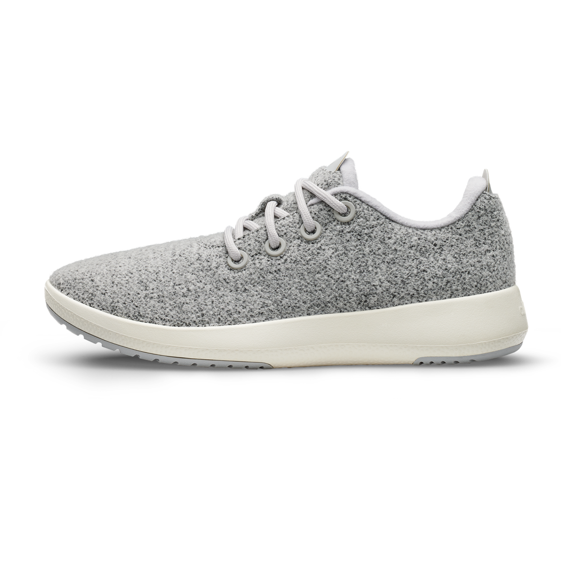 Women's Wool Runner Mizzles - Light Grey (Natural White Sole)