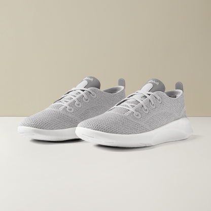 Men's SuperLight Tree Runners - Light Grey/Medium Grey (Blizzard Sole)