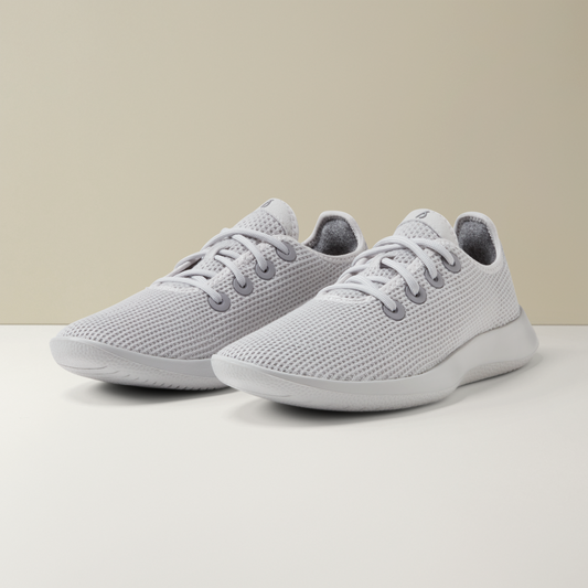 Men's Tree Runners - Light Grey (Light Grey Sole)