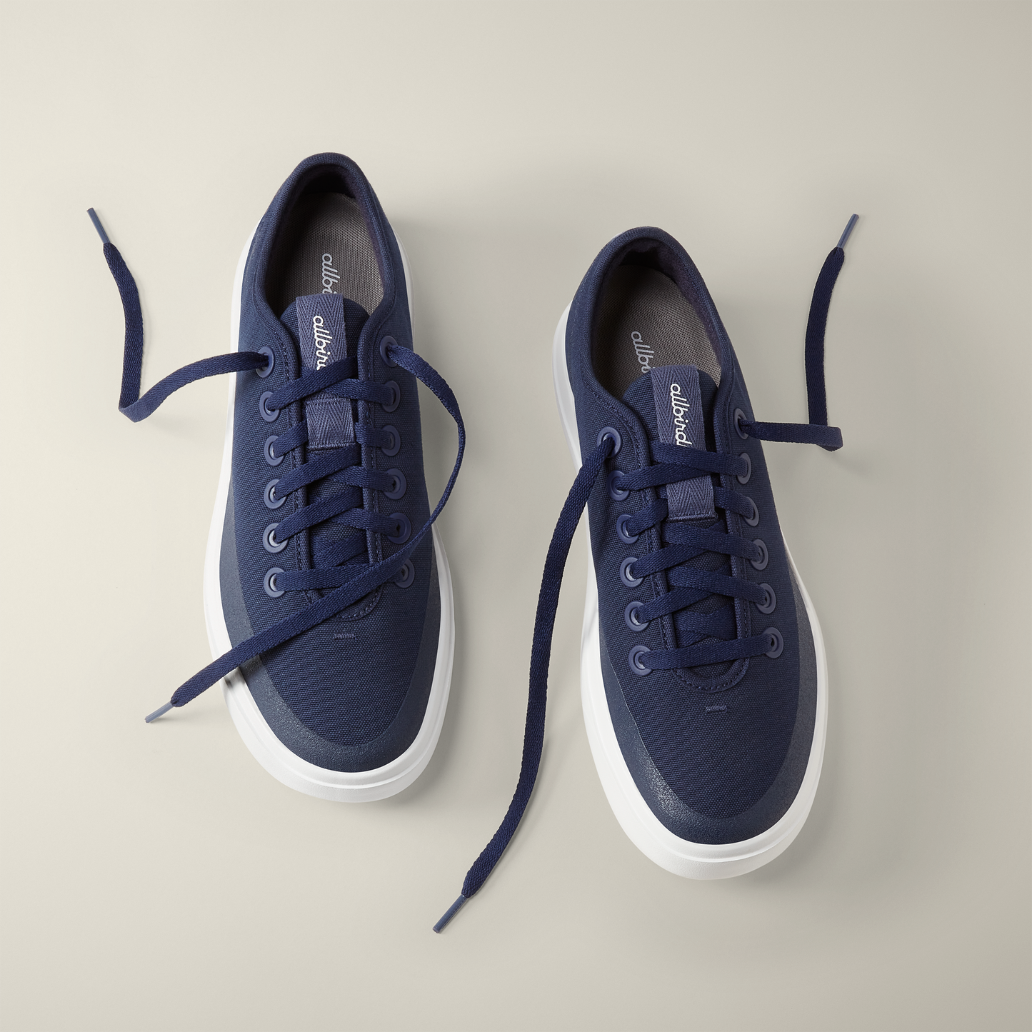 Men's Canvas Pipers - Deep Navy (Blizzard Sole)