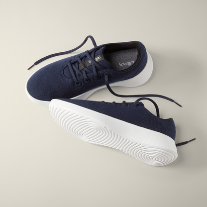 Men's Wool Runner 2 - Deep Navy (Blizzard Sole)