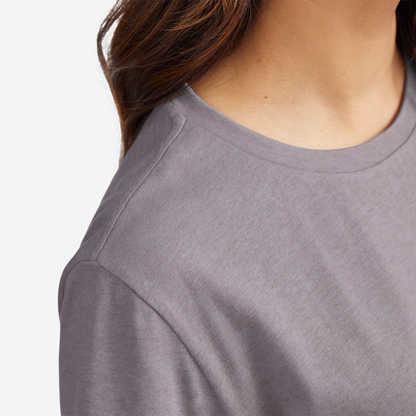 Women's Soft Merino Tee - Rugged Purple