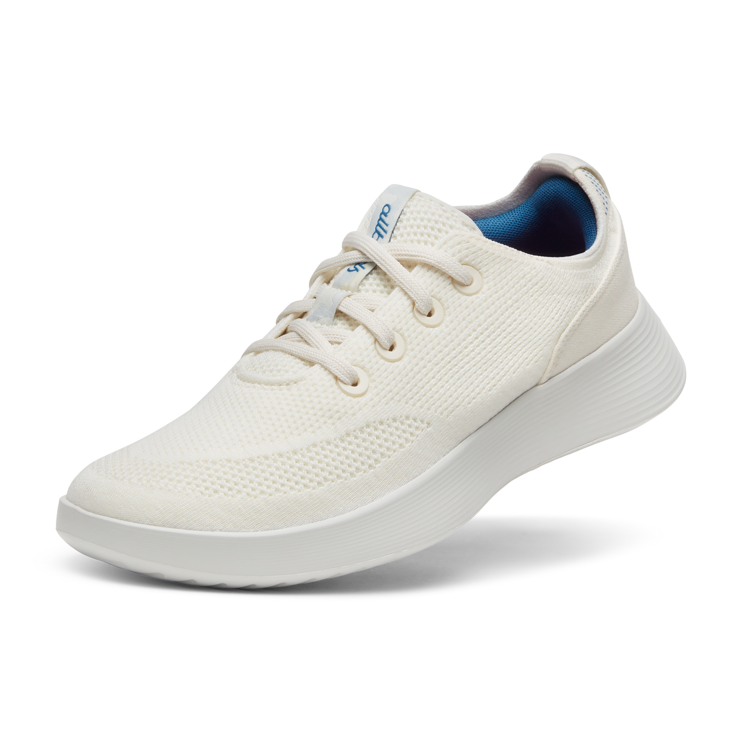 Men's Tree Runner Go - Natural White/Basin Blue (Barely Grey Sole)