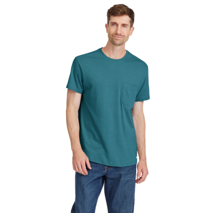 Men's Soft Merino Tee - Chasm Teal