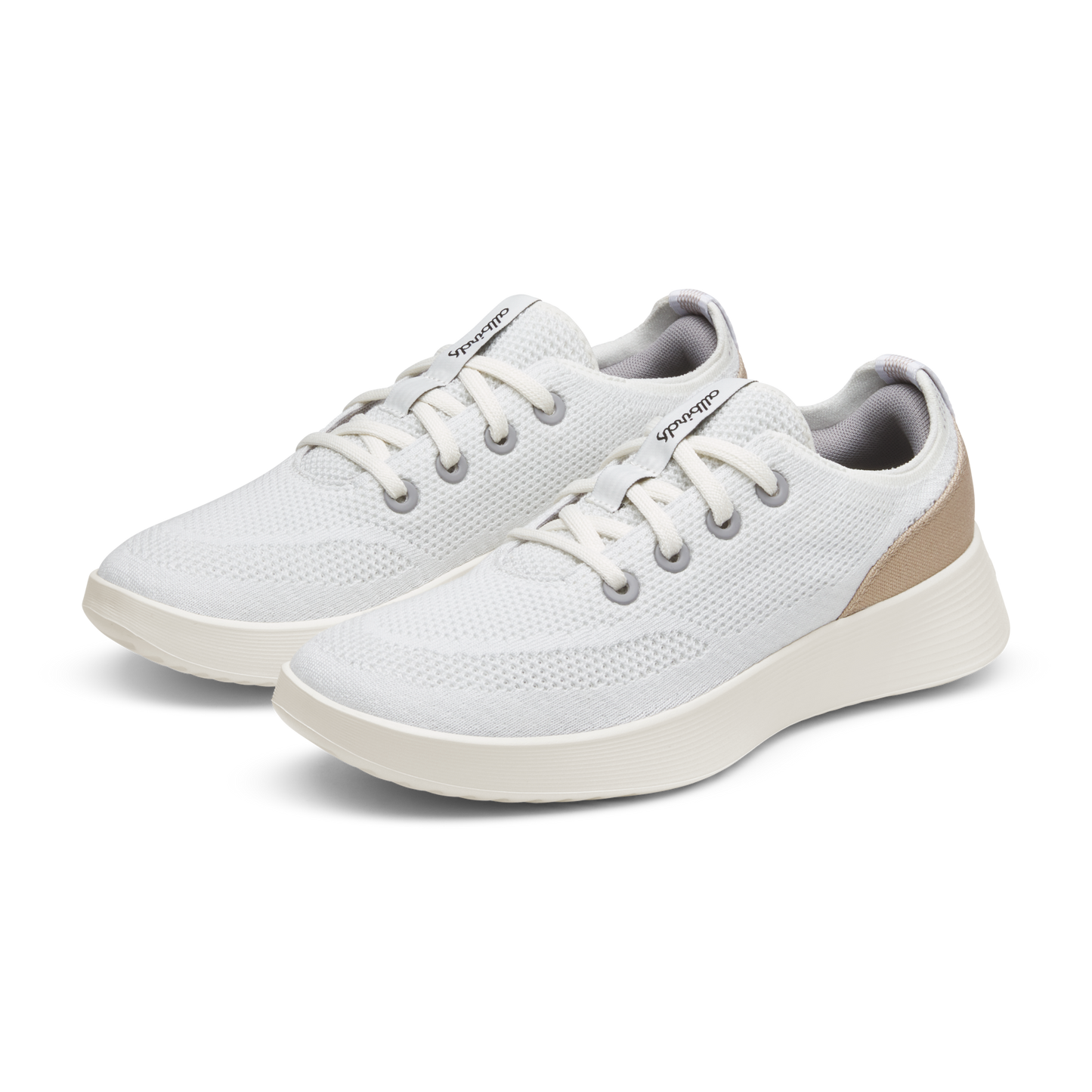 Men's Tree Runner Go - Blizzard/Light Khaki (Natural White Sole)