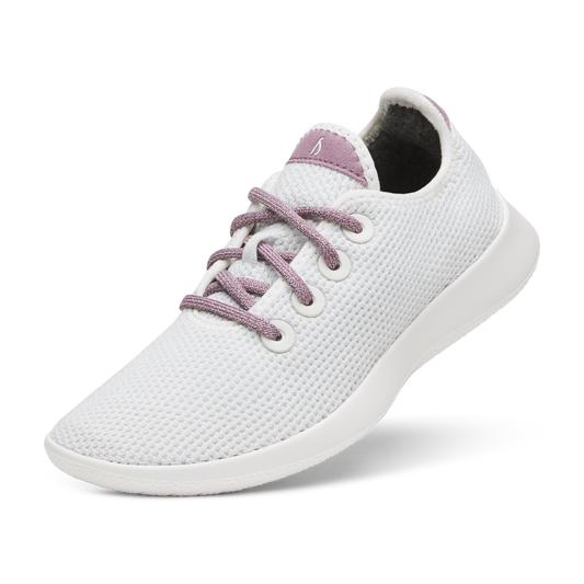 Women's Tree Runners - Blizzard/Hanami Plum (Blizzard Sole)