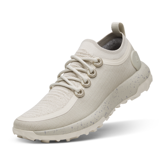 Men's Trail Runner - Weathered White (Weathered Grey Sole)