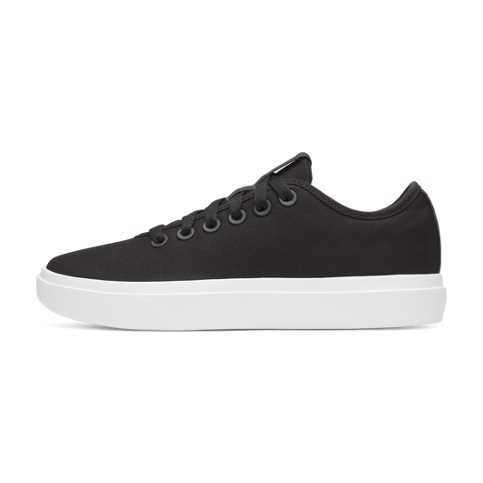 Women's Canvas Pipers - Natural Black (Blizzard Sole)