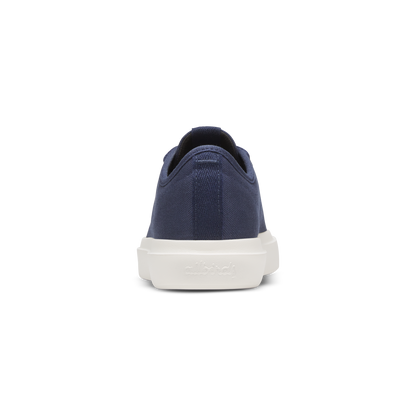 Men's Canvas Pipers - Deep Navy (Natural White Sole)