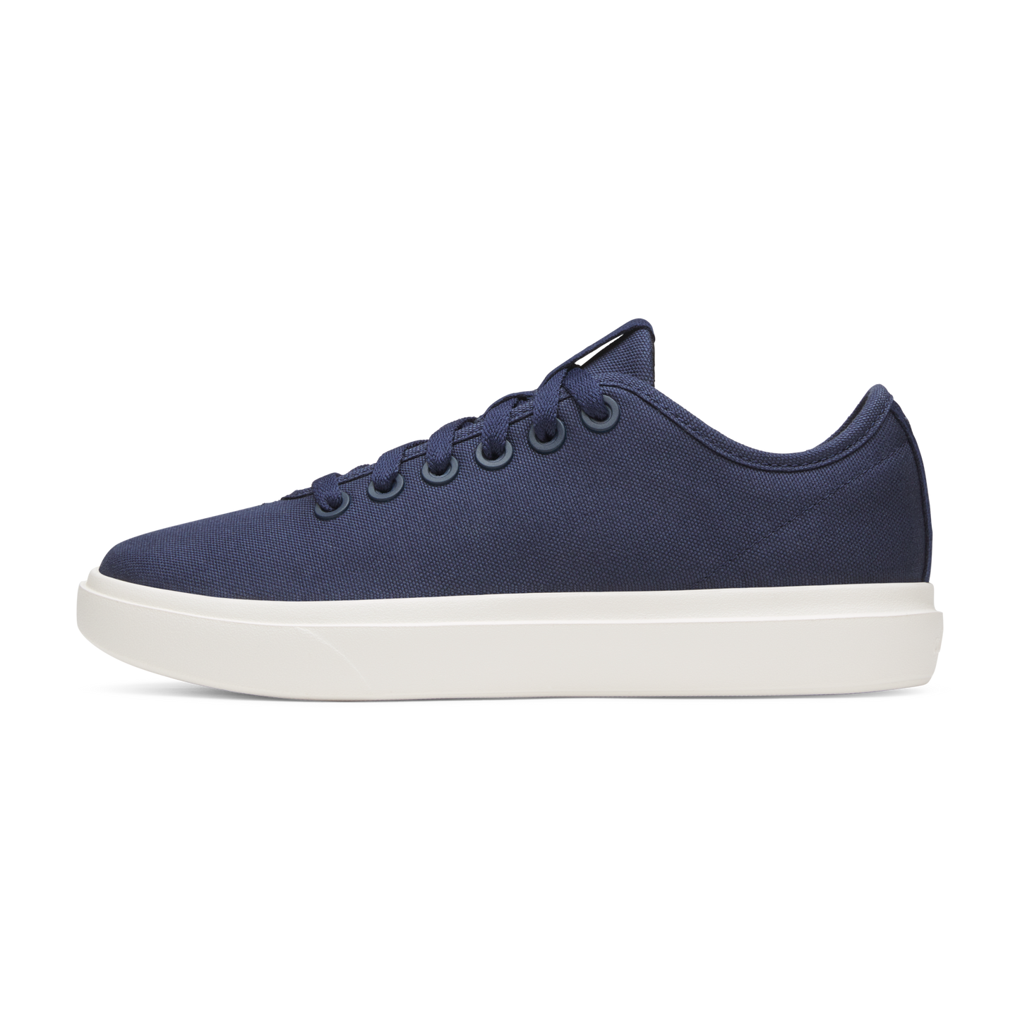 Men's Canvas Pipers - Deep Navy (Natural White Sole)