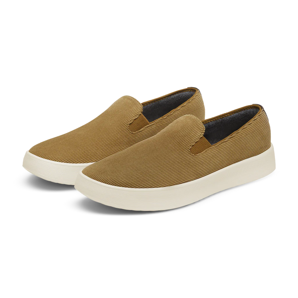 Men's Cruiser Slip On Corduroy - Stony Cream (Stony Cream Sole)
