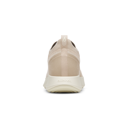 Women's Wool Strider - Rugged Beige (Natural White Sole)