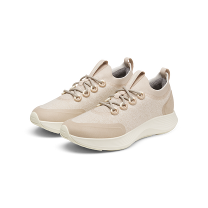 Women's Wool Strider - Rugged Beige (Natural White Sole)