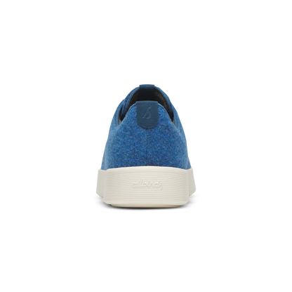 Men's Wool Cruiser - Sapphire Blue (Natural White Sole)