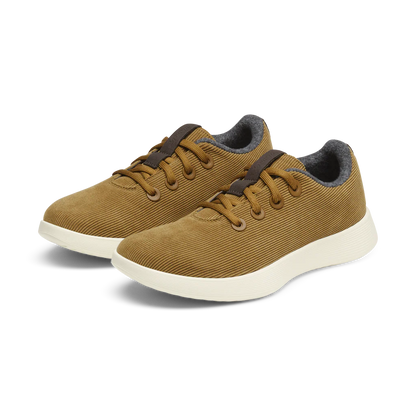 Women's Runner NZ Corduroy - Dark Tan (Stony Cream Sole)