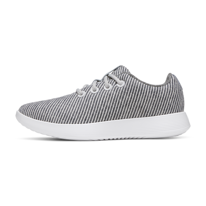 Men's Canvas Runner NZ - Deep Navy Stripes (Blizzard Sole)