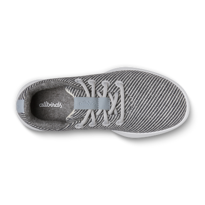 Women's Canvas Runner NZ - Deep Navy Stripes (Blizzard Sole)