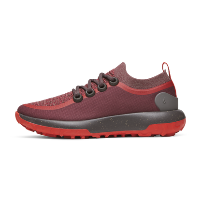 Men's Trail Runners - Deep Red (Dark Anthracite Sole)