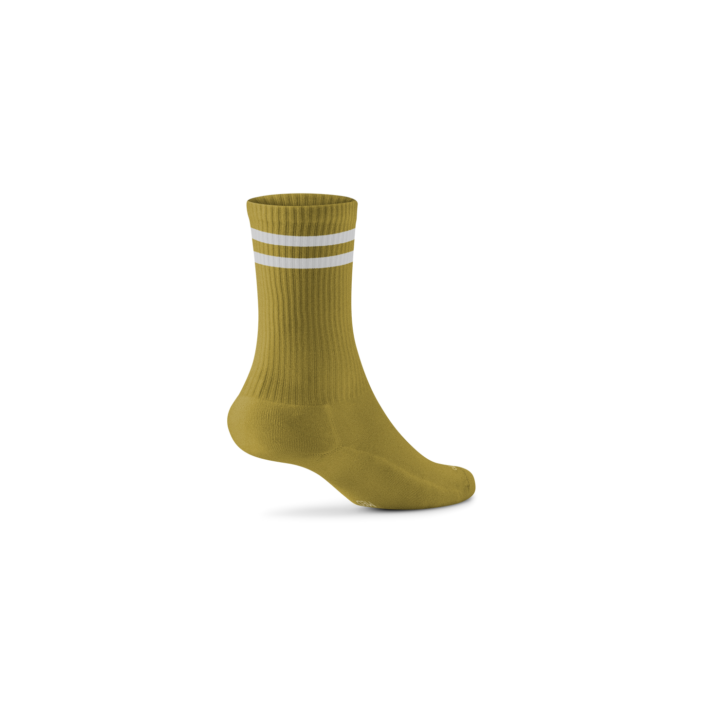 Anytime Crew Sock - Ochre (Blizzard Sole)
