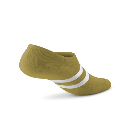 Anytime No Show Heel Grip Sock - Ochre (Blizzard Sole)