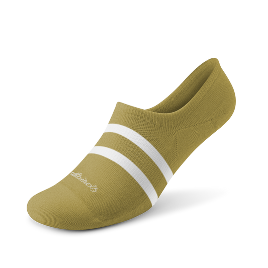 Anytime No Show Heel Grip Sock - Ochre (Blizzard Sole)