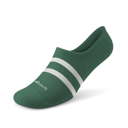 Anytime No Show Heel Grip Sock - Verdant Green (Blizzard Sole)