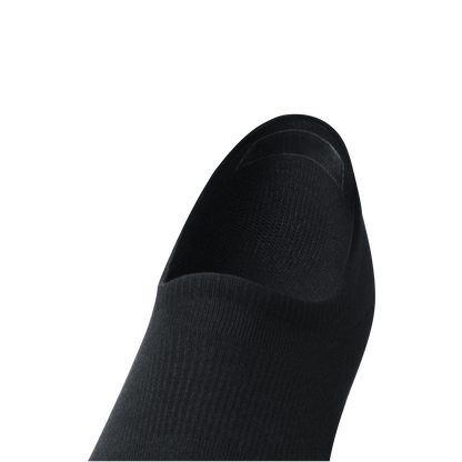 Anytime No Show Heel Grip Sock - Natural Black