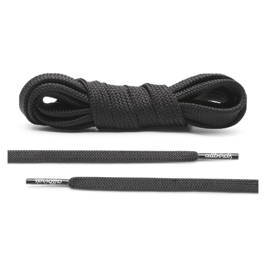 Allbirds Laces - True Black - Flat