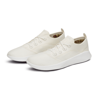 Women's SuperLight Wool Runners - Natural White (Blizzard Sole)