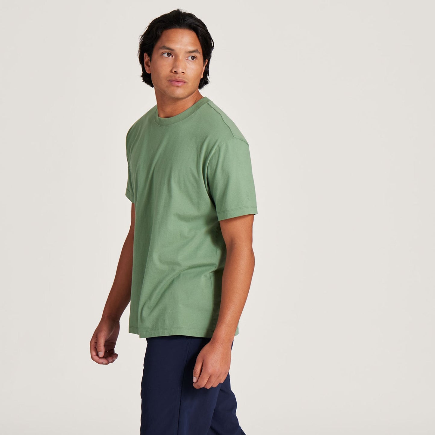 Men's Allgood Organic Cotton Tee - Hazy Cargo