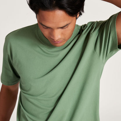 Men's Allgood Organic Cotton Tee - Hazy Cargo