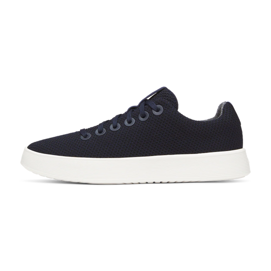 Women's Canvas Cruiser - Deep Navy Stripes (Blizzard Sole)