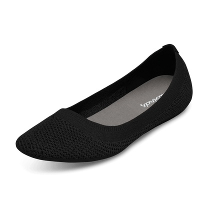 Women's Tree Breezers - Jet Black (Black Sole)