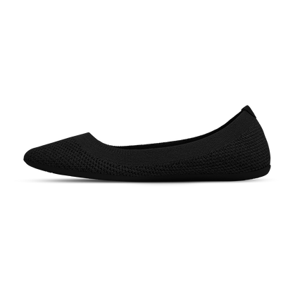 Women's Tree Breezers - Jet Black (Black Sole)