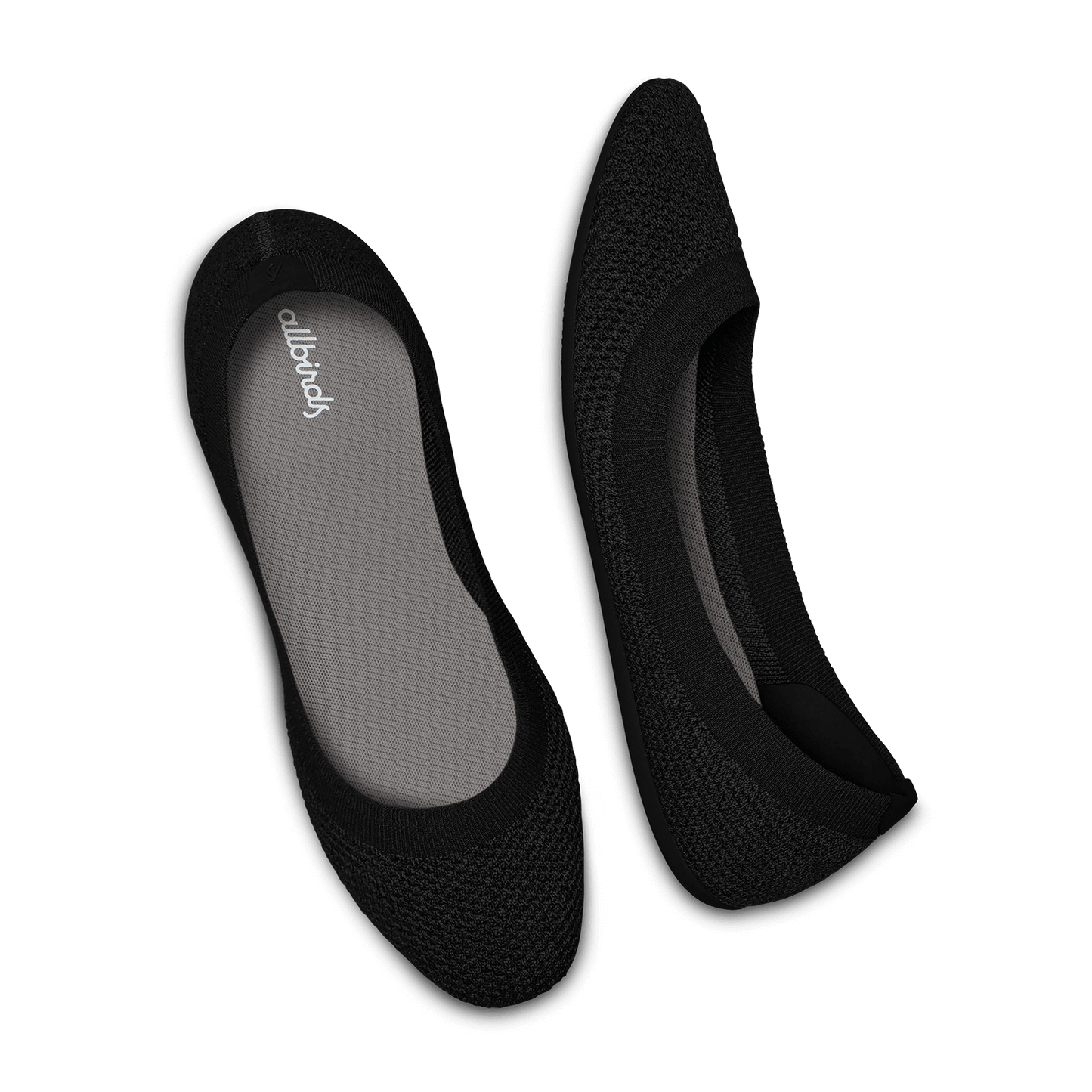 Women's Tree Breezers - Jet Black (Black Sole)