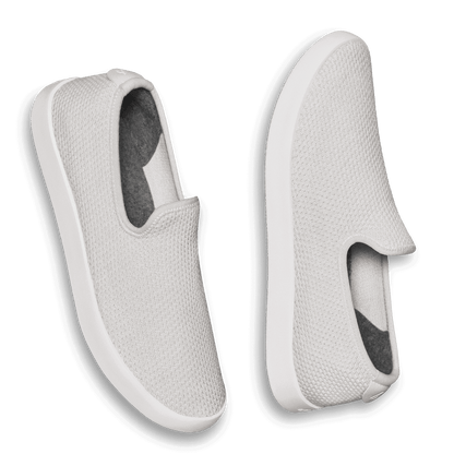 Men's Tree Loungers - Kaikoura White (White Sole)