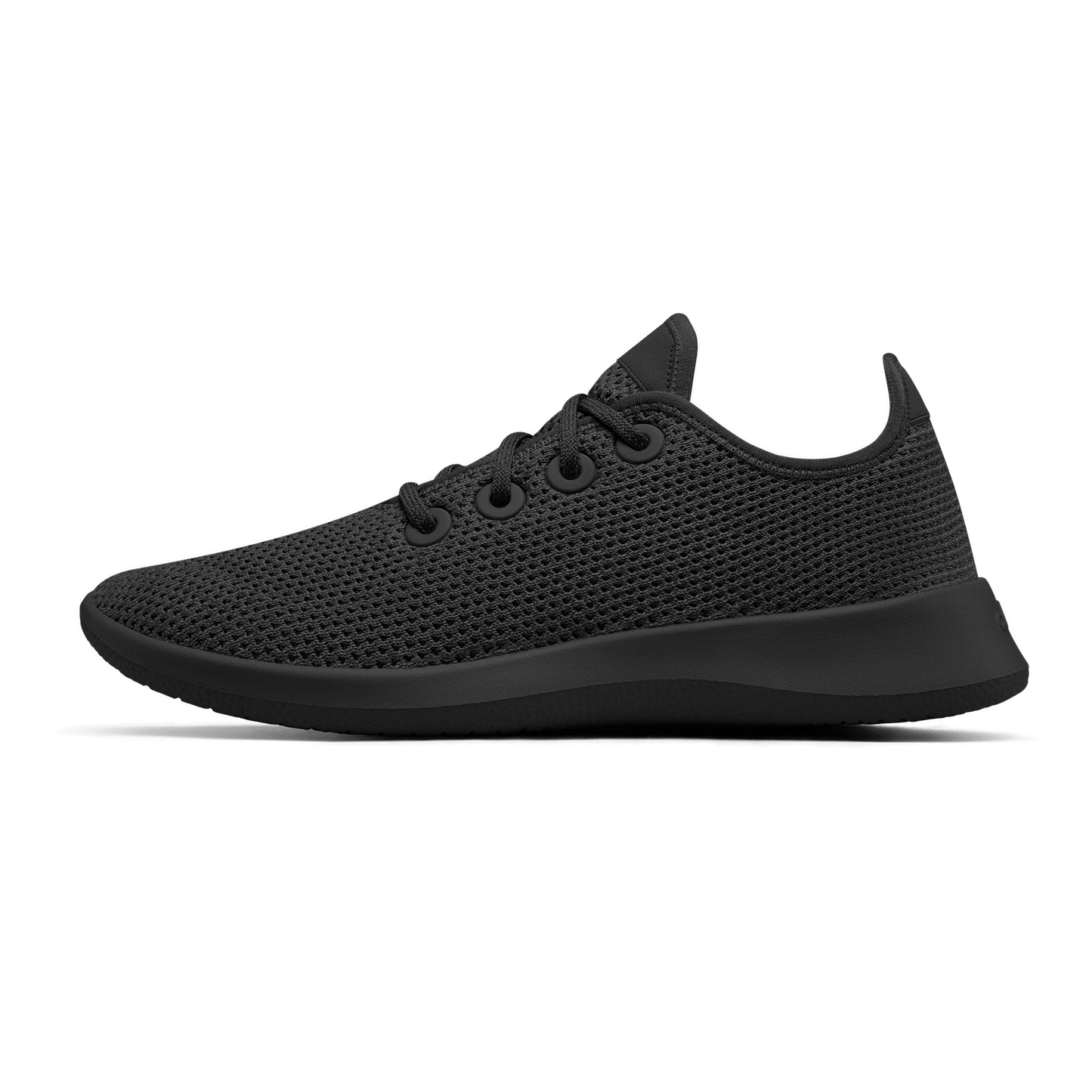 Women's Tree Runners - Jet Black (Black Sole)